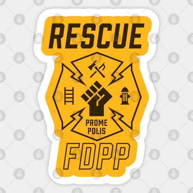 FDPP Emblem Sticker by Vicener